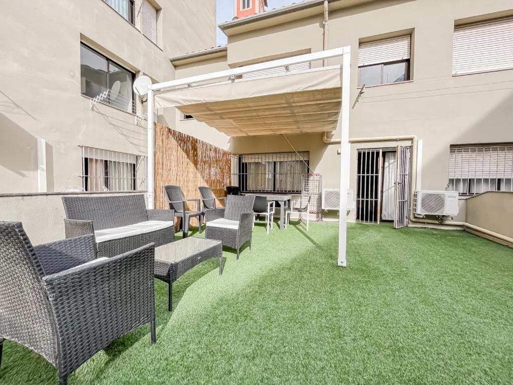 Apartamento Para 4 Con Terraza En El Centro Girona Eksteriør bilde