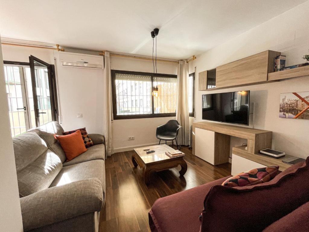 Apartamento Para 4 Con Terraza En El Centro Girona Eksteriør bilde
